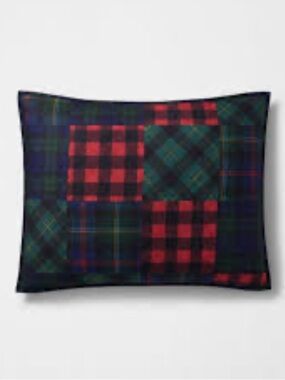 New Lauren Ralph Lauren Hadley RARE Cotton Diamond Stitch Pillow Sham Standard